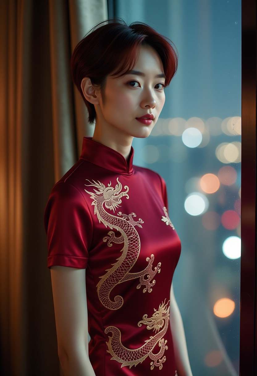 旧港渔火海报